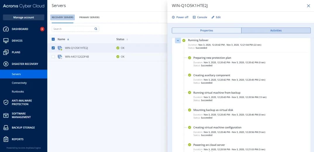 Protección para cargas de trabajo locales y en la nube