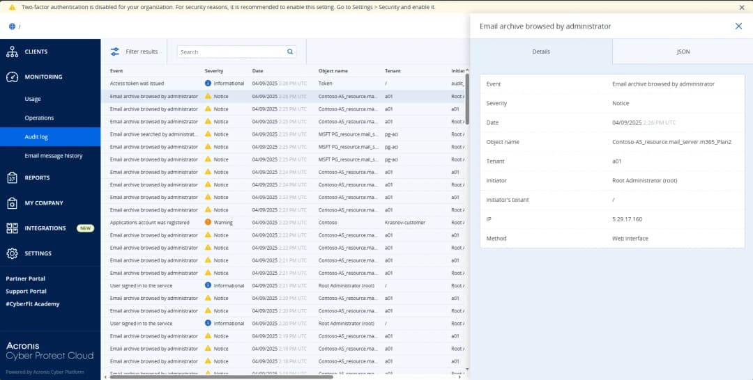 Importación de buzones para cobertura histórica