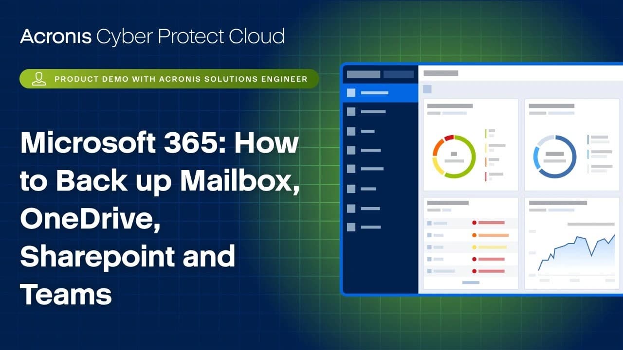 Reproducir video: Acronis Cyber Protect Cloud
